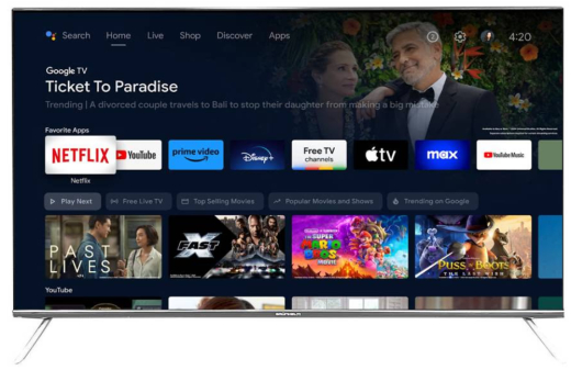 Телевізор Grunhelm 55UI700-GA11V - 1