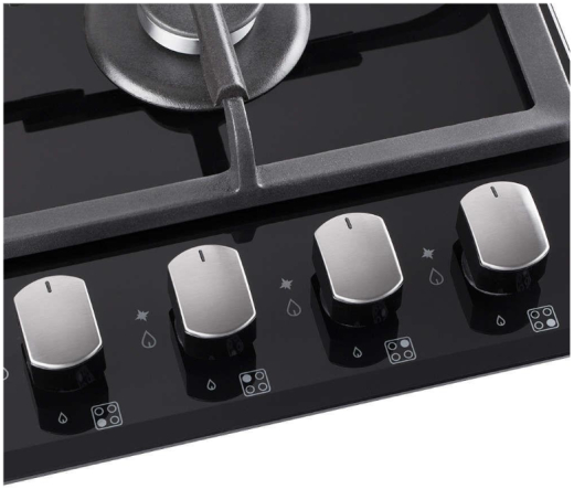 Газова варильна поверхня Pyramida PFG 647 Black Luxe - 6