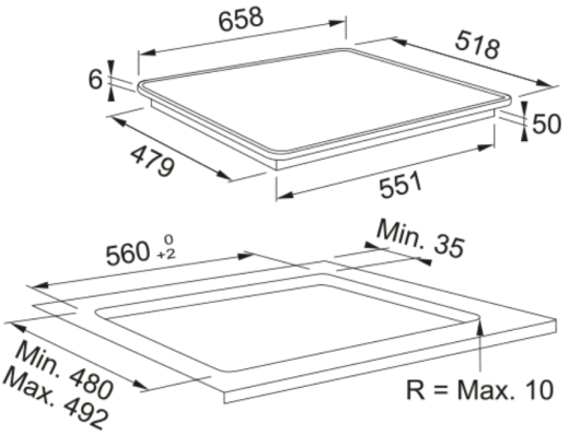 Індукційна варильна поверхня Franke FMA 654 I FP XS (108.0675.410) - 7
