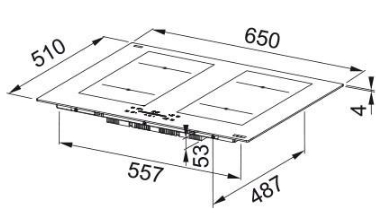 Индукционная варочная поверхность Franke FMA 654 I F KL BK (108.0704.935) - 6