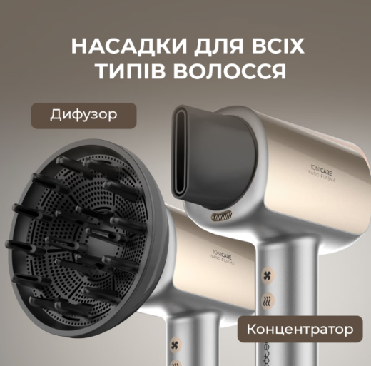 Фен Cecotec DryGlam Nano Plasma Black (A01_EU01_100150) - 6