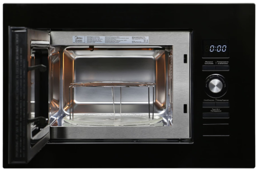 Мікрохвильовка з грилем Midea AG820BJU BL (6944271677681) - 3