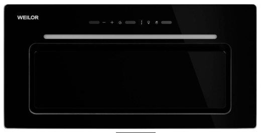 Вытяжка встраиваемая Weilor LUMINA WBG 66 BLACK - 3