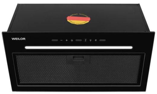 Вытяжка встраиваемая Weilor LUNA WBG 56 BLACK - 3