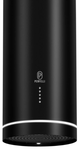 Вытяжка декоративная Perfelli FLOW 35PEB NERO - 4