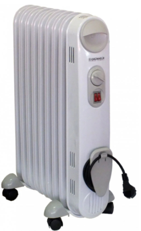 Масляний обігрівач GRUNHELM GR-0920S/2 - 1