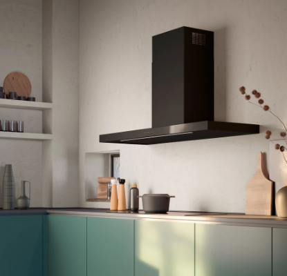 Витяжка Т-подібна FALMEC PLANE NRS PLUS IS 90 Black (CPLI90.E24P2#EUN490F) - 5