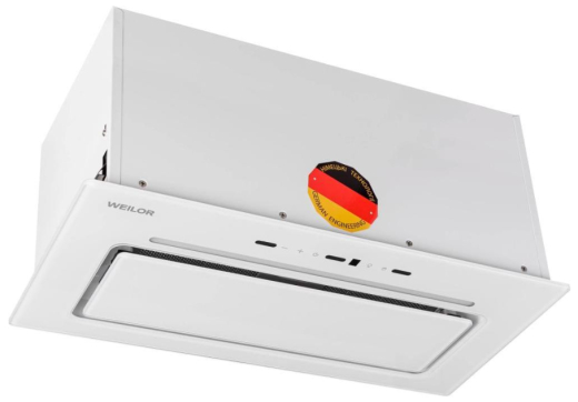 Вытяжка встраиваемая Weilor LUMINA WBG 69 WHITE SILENCE - 2