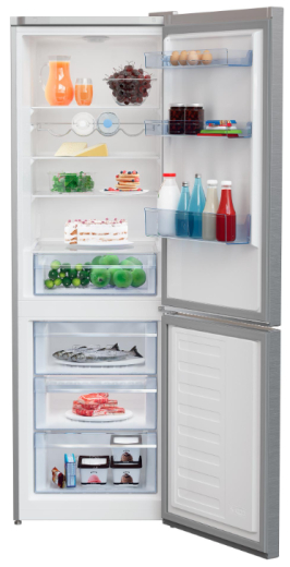 Холодильник з морозильною камерою Beko RCSA366K40XBN - 3