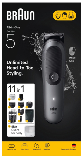 Тример універсальний Braun All-in-One Series 5 AIO5560 - 2