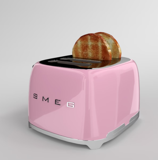 Тостер SMEG TSF03PKEU - 8