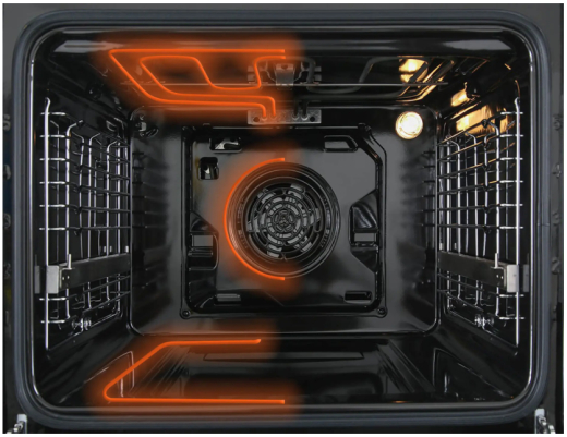 Духовой шкаф электрический Interline OEG 734 ETD BA - 3