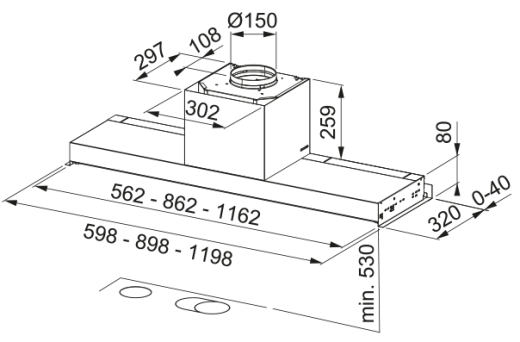 Витяжка вбудована Franke Style Drip Free FST DRIP-FREE 120 X (305.0662.834) - 4