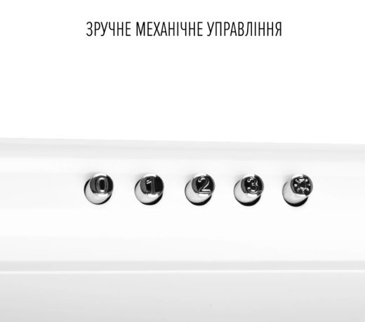 Витяжка пласка Perfelli CLIO 5 DM BIANCO - 4