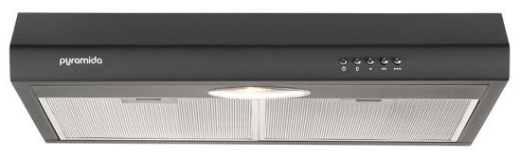 Витяжка пласка Pyramida UX 60 (380) B BL - 1