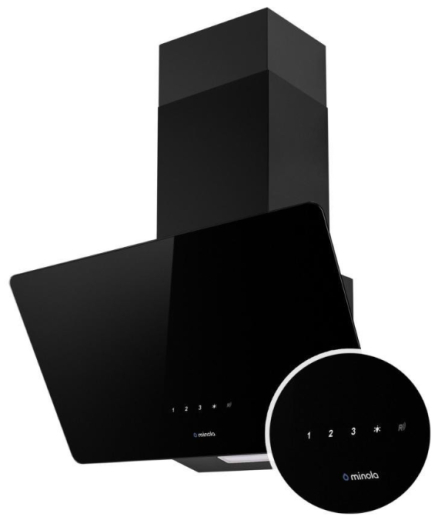 Витяжка похила Minola HVS 6224 BL 700 LED - 7