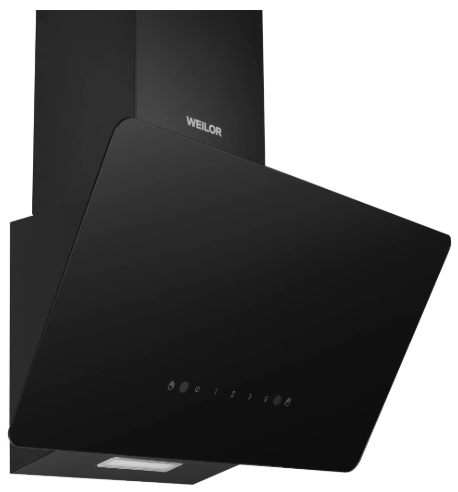 Витяжка похила Weilor AURA WDS 63 BLACK - 2