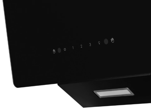 Витяжка похила Weilor AURA WDS 63 BLACK - 7