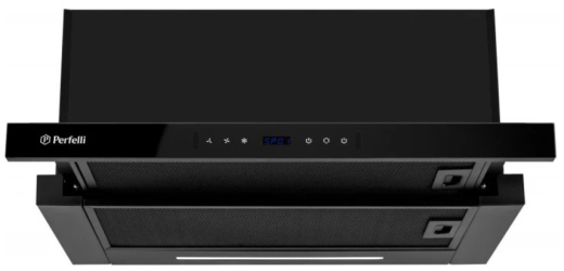 Витяжка телескопічна Perfelli ISEO 6PWB NERO - 1