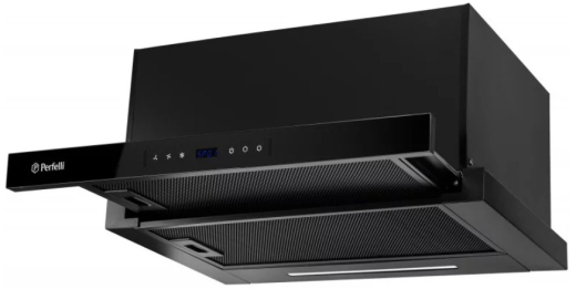 Витяжка телескопічна Perfelli ISEO 6PWB NERO - 3