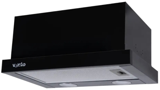 Витяжка телескопічна Ventolux GARDA 45 BK (700) LED - 3