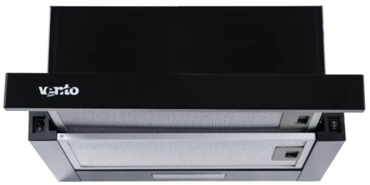 Витяжка телескопічна Ventolux GARDA 45 BK (700) LED 2S - 1