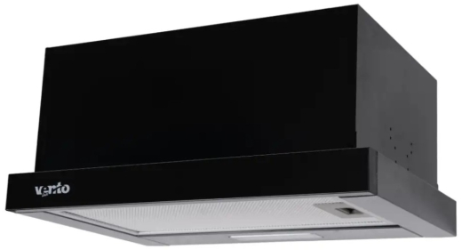 Витяжка телескопічна Ventolux GARDA 45 BK (700) LED 2S - 3