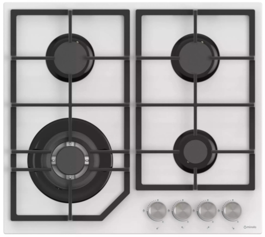 Газова варильна поверхня Minola MGG 61622 WH - 1