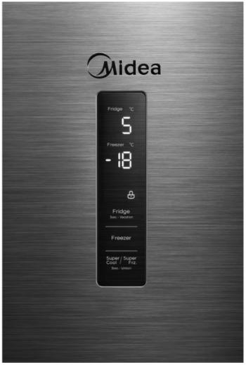 Холодильник с морозильной камерой Midea MDRB521MIE28OD - 4