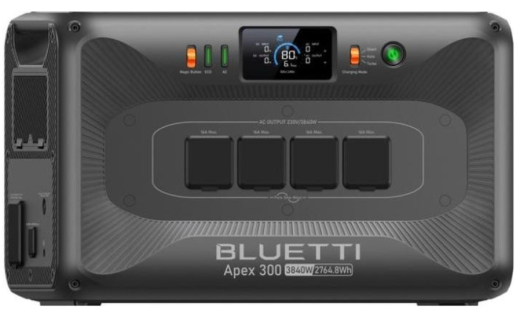 Зарядна станція Bluetti Apex 300, 3840 Вт, 2764,8 Вт·год - 3