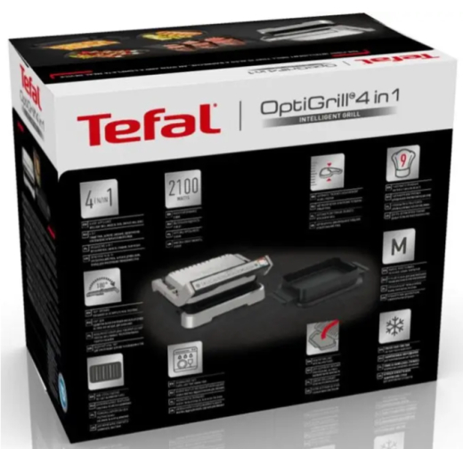 Електрогриль притискний Tefal OptiGrill GC774D10 - 4