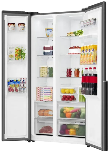 Холодильник з морозильною камерою Gorenje NRS917E41BXWD - 10