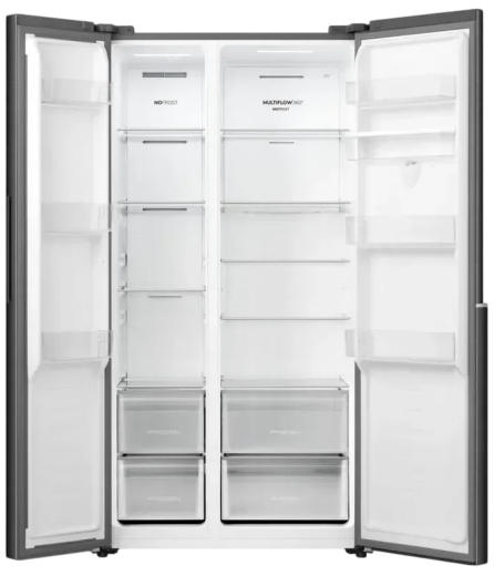 Холодильник з морозильною камерою Gorenje NRS917E41BXWD - 5