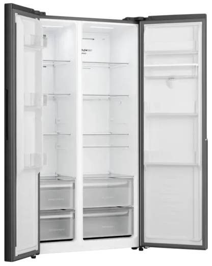 Холодильник з морозильною камерою Gorenje NRS917E41BXWD - 7
