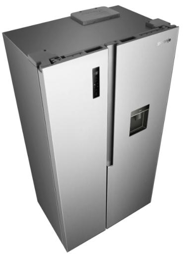 Холодильник з морозильною камерою Gorenje NRS917E41XWD - 4