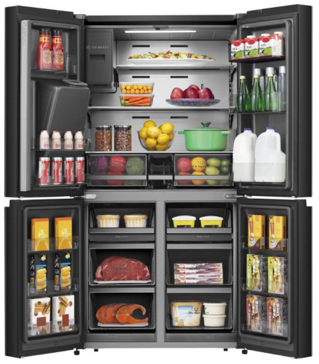 Холодильник з морозильною камерою Hisense RQ760N4SBFE - 4