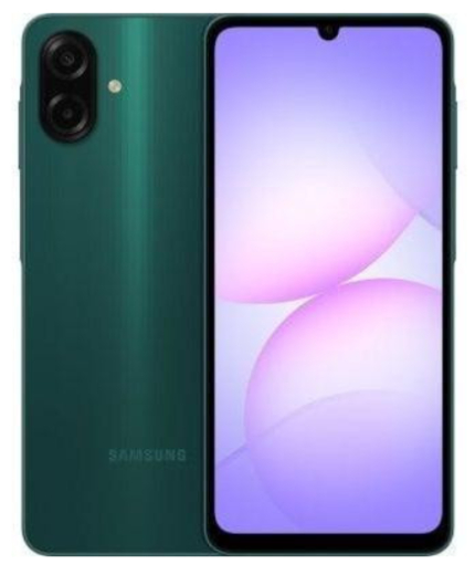 Смартфон Samsung Galaxy A07 4/128GB Green (SM-A075FZGG) - 6