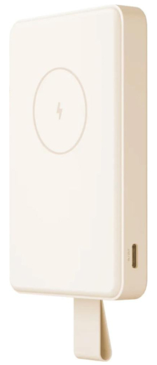 Зовнішній акумулятор (павербанк) Xiaomi 6000mAh 15W Magnetic White (BHR9074GL) - 1