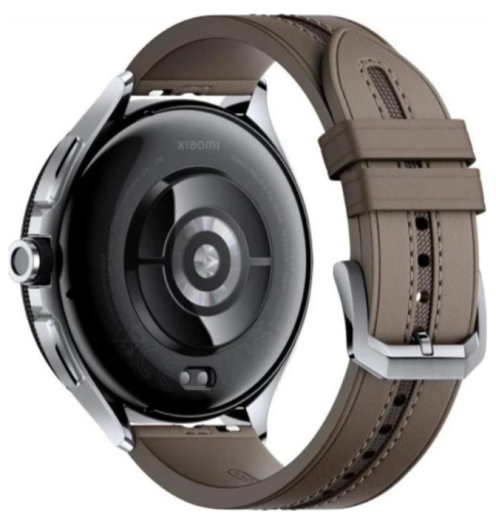 Смарт-годинник Xiaomi Watch 2 Pro Bluetooth Silver Case with Brown Leather Strap (BHR7216GL) - 4