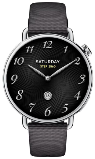 Смарт-часы Xiaomi Watch S4 41mm Fluororubber Strap Black (BHR07VRGL) - 2