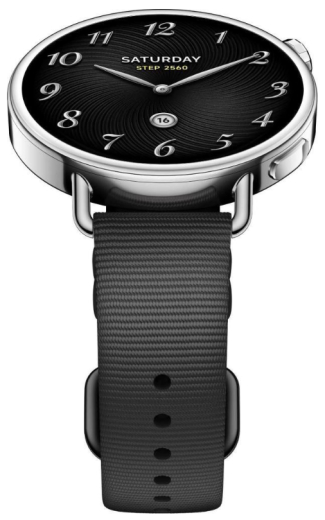 Смарт-часы Xiaomi Watch S4 41mm Fluororubber Strap Black (BHR07VRGL) - 3