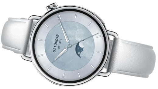 Смарт-часы Xiaomi Watch S4 41mm Leather Strap White (BHR07VUGL) - 4