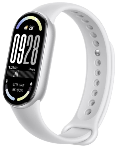 Фітнес-браслет Xiaomi Smart Band 10 Glacier Silver (BHR07PSGL) - 2