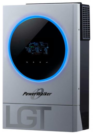 Автономний сонячний інвертор (off-grid) PowerWalker Solar Inverter 5600 LGT OFG (10120228) - 1