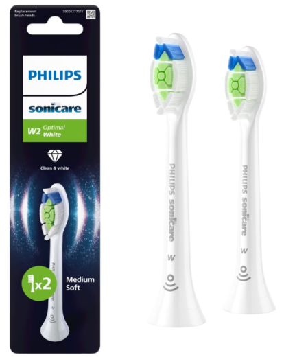 Насадка для электрической зубной щетки Philips Sonicare W2 Optimal White HX6062/87 - 1
