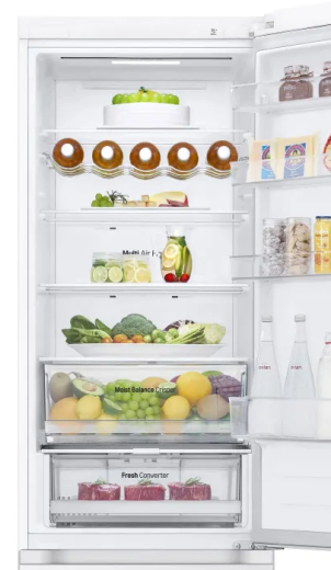 Холодильник с морозильной камерой LG GW-B509FNPW - 10