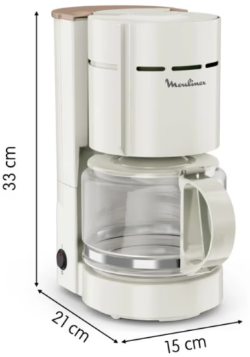 Крапельна кавоварка Moulinex Uno FG121A10 - 4