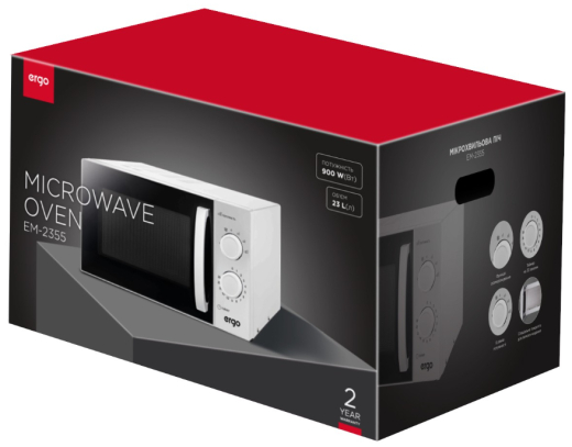 Мікрохвильовка ERGO EM-2355 - 2