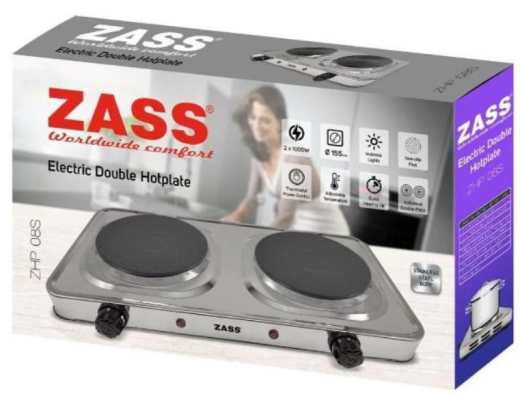 Настільна плита Zass ZHP 08S - 5