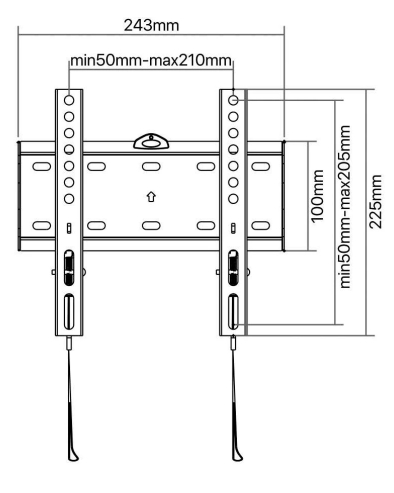 Кронштейн SATELIT 19-49FIX200 - 2
